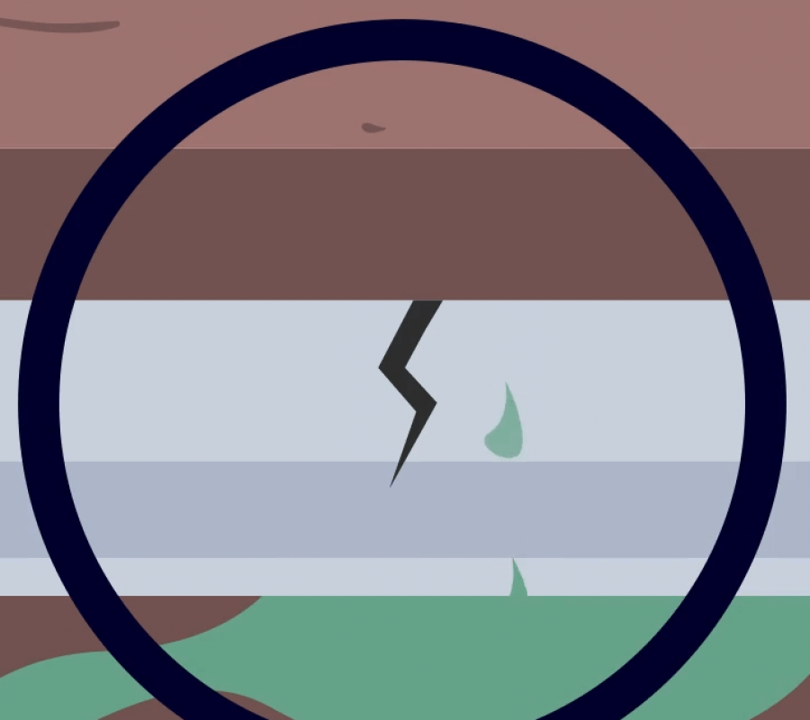 Pipeline Crack